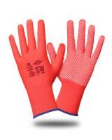 Перчатки Safeprotect НейпМикро-К (нейлон+ПВХ-микроточка, красный) (х12х300)