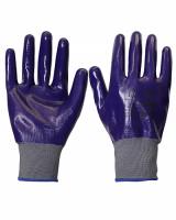 Перчатки Safeprotect НейпНит (нейлон+нитрил, серый с синим) (х12х240)