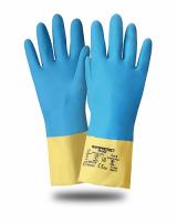 Перчатки "Safeprotect НЕОЛАТ" (неопрен+латекс, хлопк.слой, толщ.0,70мм, дл.320мм) (х12х120)