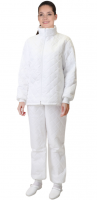 Куртка "МИШЛЕН": утепленная, универсальная белая (ЧЗ)