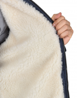 Куртка "ДРАЙВ" зимняя мужская, синяя с оливковым, подкладка  иск. мех (ЧЗ) тк.Дюспо_3