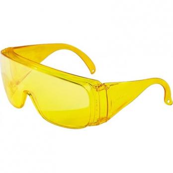 Очки защитные открытого типа прозрачные (желтый)